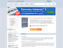 Tablet Screenshot of panorama.firmtools.com